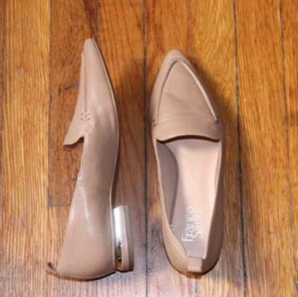 Beige Franco Sarto Flats Size 8.5